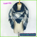Bestseller stripes square scarf with acrylic fashion shawl